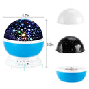 Colorful Galaxy Rotating Lamp