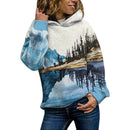 Natural Mountain Bedrukt Sweatshirt