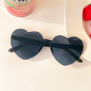 Heart sunglasses without rims