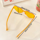 Heart sunglasses without rims