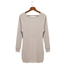 Women's Winter Off Shoulder Long Sleeve