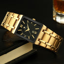 Luxe Vierkante Horloge