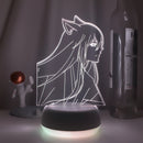 Acrylic desk lamp