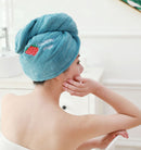 Sneldrogende Douchehanddoek
