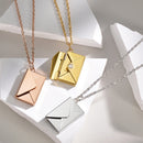 Envelope Pendant Necklace