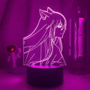 Acrylic desk lamp