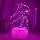 Acrylic desk lamp