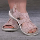 Ronde open teen sandalen