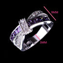 Criss Cross Krystalring