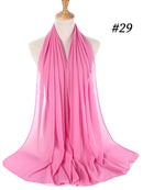 Chiffon Hijab Pandebånd