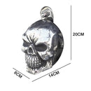 Motorcycle skull horn cover