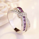 Criss Cross Krystalring
