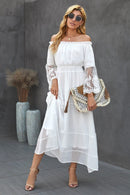 Boho blonde maxikjole
