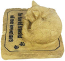 3D Cat Memorial Stone 