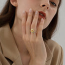 Sunflower Fidget Ring