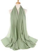 Chiffon Hijab Pandebånd