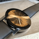 Quartz Herreur Læderrem