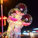 LED Lichtgevende Ballon Rozenboeket (Doe-het-zelf pakket)
