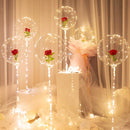 LED Lichtgevende Ballon Rozenboeket (Doe-het-zelf pakket)