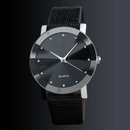 Quartz Herreur Læderrem
