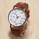 Mathematical Quartz Watch