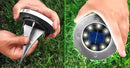 8 udendørs LED-solcellelamper