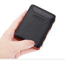 Trifold lederen RFID Blokkerende Heren Portemonnee