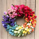 Tulip Spring Wreath