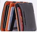 Trifold lederen RFID Blokkerende Heren Portemonnee