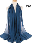 Chiffon Hijab Pandebånd