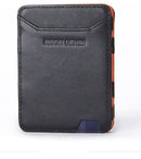 Trifold lederen RFID Blokkerende Heren Portemonnee