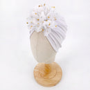 Ruffle Top Baby Turban Hat
