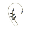 Flower Art Clip Earrings