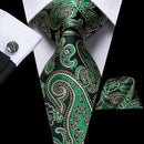 Hi-Tie | Sæt med slips i silke og paisley