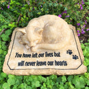 3D Cat Memorial Stone 