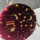 Zodiac Sign Velvet Bag