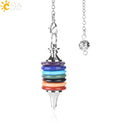 Zeven Chakra's pendel ketting - De spirituele levensgids