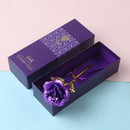 24K Folie Forgyldt Guld Rose