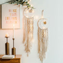 Crescent Luna Macrame Dromenvanger