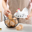 Ceramic Egg Storage Basket