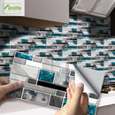 Waterdichte 3D Tegelstickers (9 stuks)