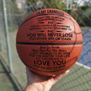 To My Son Basketball 