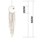 Crescent Luna Macrame Dromenvanger