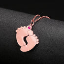 Custom Baby Voeten Halsband