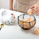 Ceramic Egg Storage Basket