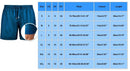 Badeshorts med indbygget kompressionsforing