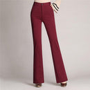Slim Flared High Waist Pants