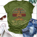 Ik ben meestal Vrede, Liefde en Licht en een beetje Go Yoga T-Shirt