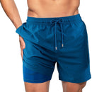 Badeshorts med indbygget kompressionsforing
