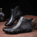 Cowhide Chelsea Boots